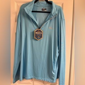 Men’s Habit fishing shirt with zipper front size Xl